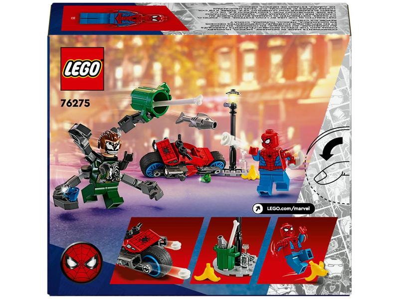LEGO Super Heroes Marvel Perseguição de - Motocicleta: Homem